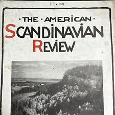 The American Scandinavian Review Magazine Booklet July 1923 picture