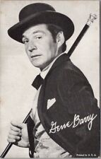 Vintage 1950s Actor GENE BARRY Mutoscope Arcade Card TV's 