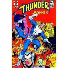 Thunder Agents #1  - 1983 series Archie comics VF+ Full description below [d~ picture