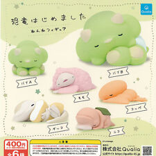 Dinosaur Hajimashita Nenne Figure All 6 Types Complete Set Capsule Toy Japan picture