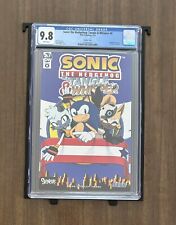SONIC THE HEDGEHOG: TANGLE & WHISPER #0 CGC 9.8 JAMAL PEPPERS VARIANT EXCLUSIVE picture