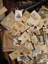 Huge Lot Of Antique Mid 1800-early 1900 Photos Of American Heros Celebratiries  picture