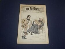 1884 DEC 19 LE DON QUICHOTTE NEWSPAPER - UNE BONNE HISTOIRE - FRENCH - FR 3432 picture