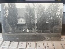 1906 RPPC “ Maple Ave., Hotel” Ariel PA to Liberal Kansas picture