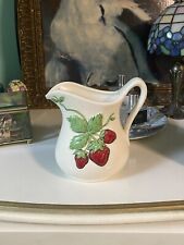 Vintage Strawberry Water Pitcher picture