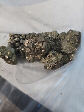 1.5 lbs- 588 grams (FOOLS GOLD) CRYSTAL CLUSTERS  Beautiful Pieces Peru Pyrite  picture