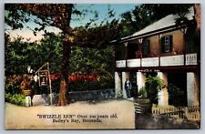 Swizzle Inn. Bailey's Bay. Bermuda Vintage Postcard picture