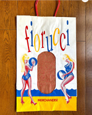 NEAR MINT MUSEUM CONDITION A++  FIORUCCI Vintage 1981 Shopping Bag Mesh Pin Up picture