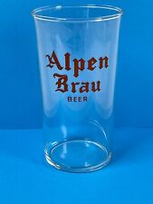 Vintage Alpen Brau Beer Glass picture