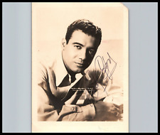 PUERTO RICO SINGER BOBBY CAPO SIGNED 1950s AUTOGRAPH NARCY ORIG PHOTO 200 picture