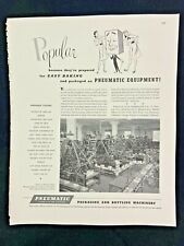 Pneumatic Packaging Bottling Magazine Ad 10.75 x 13.75 Bell Yellow Pages picture