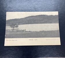 West View , Upper Lake Tyrrel Lake Private Mailing Card Antique / Rare picture