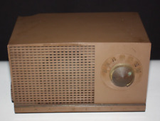 RCA Victor Model 3X534 Tube Radio Brown Tabletop 1950s Mid Century Non-Working picture