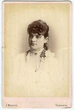 Cabinet Photo - Toronto, Canada - Pretty Young Lady Dark Hair & Eyes picture