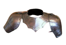Medieval knight Armour Gorget Shoulder Pair of Armour Neck &Shoulder Guard picture