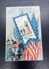 Military postcard Patriotic Americana Decoration Day Civil War Tuck 1900’s picture