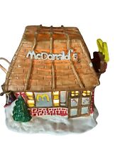 McDonald's Ceramic  Miniature Restaurant Building-Model By Group II picture