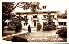 Real Photo Postcard Governor's Mansion in Indianapolis, Indiana picture