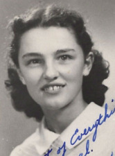 5T Photograph Portrait Girl School Class 1951 picture