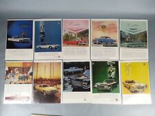 10 Original Vintage Paper Pontiac Car Ad 1950's 1960s 70's Advertising Magazine picture