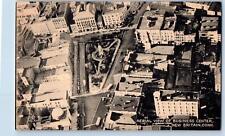 c1950's Aerial View Of Business Center Building New Britain Connecticut Postcard picture