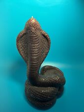 Vintage Rattlesnake Figurine Candle, 8.5” Tall, Unused Candle Wick picture