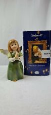 Goebel Weihnacht Magical Christmas Angel In green 4.75 inches - New In Box  picture