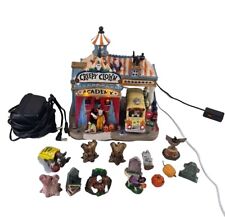 Lemax Spooky Town Collection CREEPY CLOWN ACADEMY Lights & Sound 55905 + Figures picture