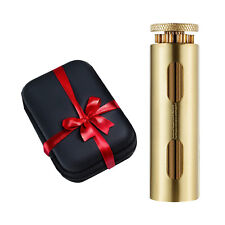 VEVOR Cigarette Rolling Machine Solid Brass Tobacco Roller Fits Up to 70mm Paper picture