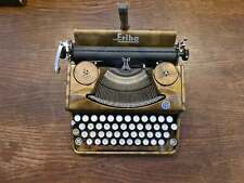 RARE Erika 5 GOLD Vintage Manual Typewriter, Professionally Serviced picture