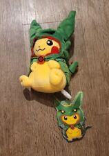 2016 RARE Pokémon Center Tokyo Skytree Limited — Pikachu Rayquaza Poncho Plush picture