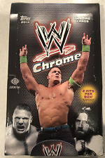 Topps WWE Chrome 2014 Trading Card Box Never Opened picture