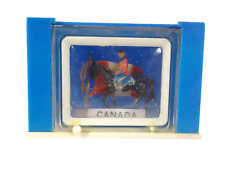 Vintage Canadian Mountie Television Sliding Salt Pepper Shakers picture