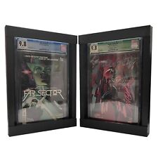 Graded Comic Book Frame, 2 Pack Black, Fits all CGC PGX CBCS picture