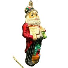 Vintage Christopher Radko 1999 I Want You Happy New Year Santa Exclusive 99004-C picture