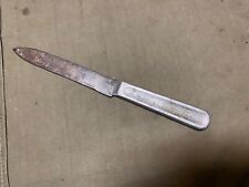 ORIGINAL PRE-WWI US ARMY M1898 MESS KNIFE UTENSIL-RIA, dated:1903, UNIT MARKED picture