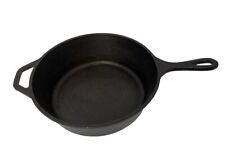 LODGE Vintage Cast Iron 10” Fry Deep Pan 8CF -Two Handle-Assist Handle-USA Made picture