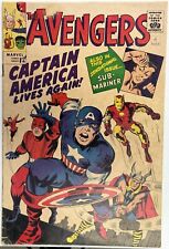 Avengers #4, Golden Record Reprint, VG, Marvel Comics 1966 picture