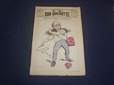 1884 DEC 12 LE DON QUICHOTTE NEWSPAPER - TOURNE DONC, TOUPIE - FRENCH - FR 3431 picture