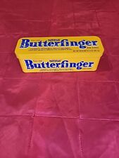 Vintage Nestle Butterfinger Candy Bar Tin Can With Hinged Lid 2