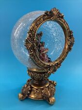 Mark Roberts Decorative Pedestal Globe STUNNING Nativity Gold/ Glass picture