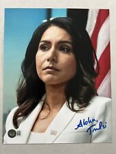 Tulsi Gabbard autographed signed 8x10 photo Beckett BAS COA Hawaii President USA picture