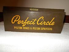 ANTIQUE  VINTAGE PERFECT CIRCLE PISTON RINGS & PISTON EXPANDERS CATALOG HOLDER picture