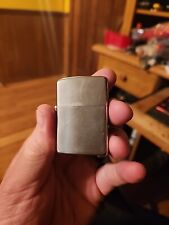 Vintage 1968 Brushed Chrome Stainless Steel Zippo Lighter III Zippo III picture