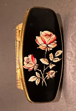 Vintage Floral Lipstick Holder with Mirror picture