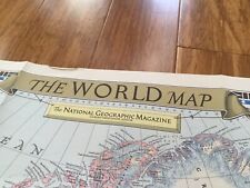 1951 (December) The World Map; National Geographic; Excellent Condition picture