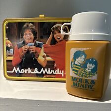 Vintage 1979 Mork & Mindy Metal Lunchbox & Thermos TV Show Paramount Pictures picture