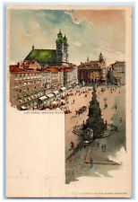c1905 Linz Franz-Joseph's Square Upper Austria Austria Posted Antique Postcard picture