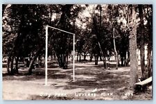 Luverne Minnesota MN Postcard RPPC Photo View Of City Park c1905 Antique picture
