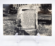 RPPC Postcard~ Monument~ Abraham Lincoln & Stephen Douglas~ Pittsfield, IL picture